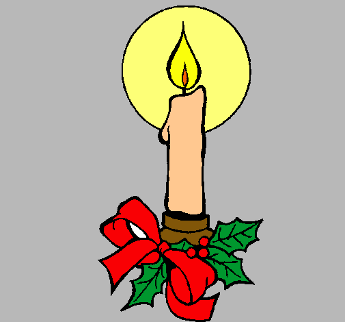 Vela de navidad