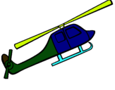 Dibujo Helicóptero de juguete pintado por jikol