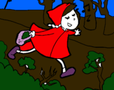 Dibujo Caperucita roja 6 pintado por GAMEZ