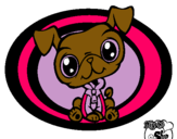 Dibujo Perrito Littlest Pet Shop pintado por manzani