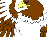 Dibujo Águila Imperial Romana pintado por janleo