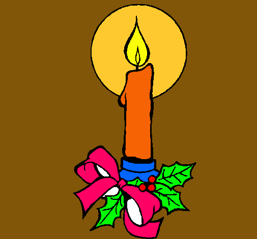 Vela de navidad