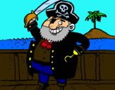 Dibujo Pirata a bordo pintado por yahirvzz