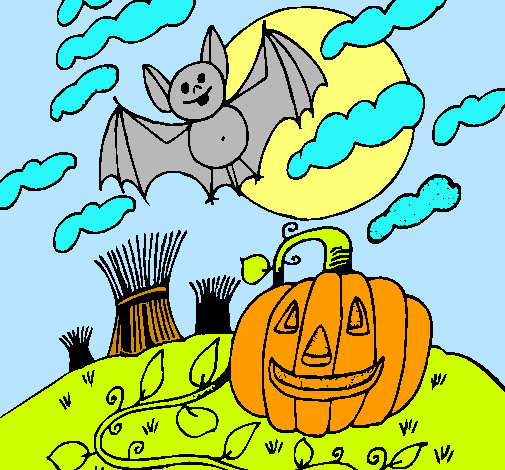 Paisaje de Halloween