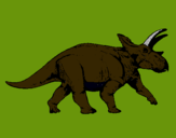 Dibujo Triceratops pintado por Triceratops