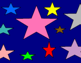 Dibujo Estrellas 4 pintado por Ivannag