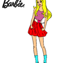 Dibujo Barbie veraniega pintado por kareom