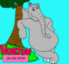 Dibujo Horton pintado por fghhviigghz