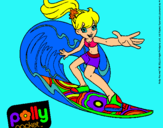 Dibujo Polly Pocket 4 pintado por mirrolli