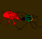 Dibujo Escarabajos pintado por MARC