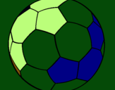 Dibujo Pelota de fútbol II pintado por samuelruizw3