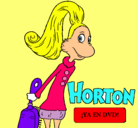 Dibujo Horton - Sally O'Maley pintado por modelo-ana