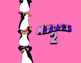 Dibujo Madagascar 2 Pingüinos pintado por Pecuchi 