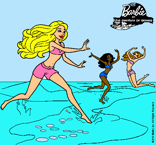 Barbie de regreso a la playa