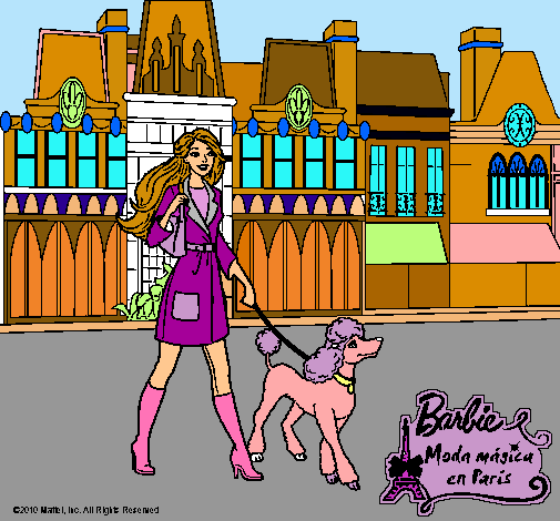 Barbie y su perrita