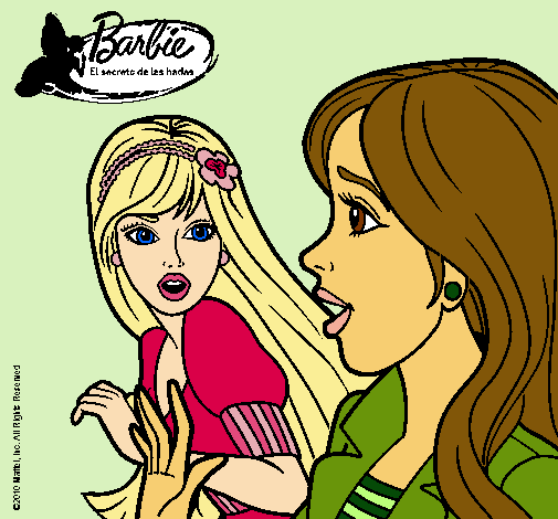 Barbie sorprendida