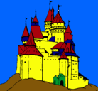 Dibujo Castillo medieval pintado por avatar