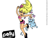 Dibujo Polly Pocket 14 pintado por polly132