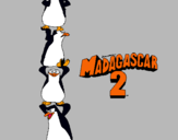 Dibujo Madagascar 2 Pingüinos pintado por Raull