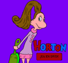 Dibujo Horton - Sally O'Maley pintado por andrei