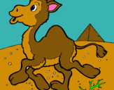 Dibujo Camello pintado por fantastiks