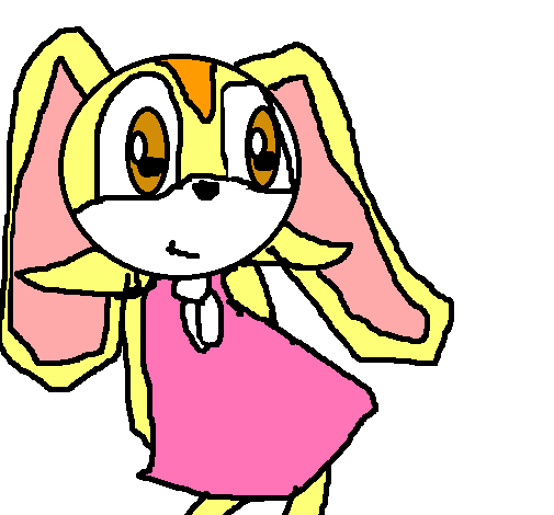 Cream rabbit