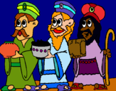 Dibujo Los Reyes Magos pintado por sAlMiTiTi
