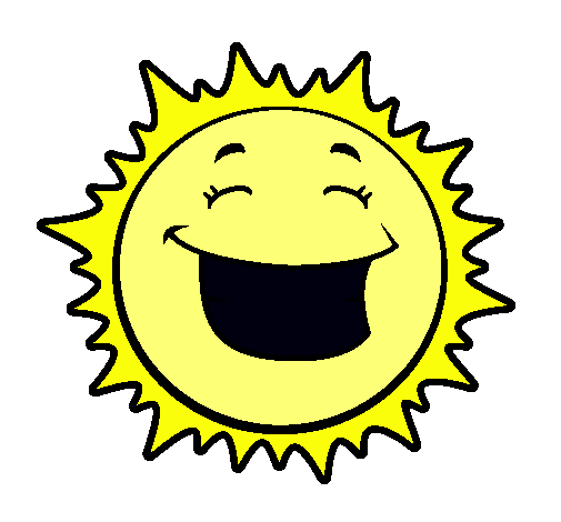 Sol sonriendo