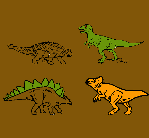 Dinosaurios de tierra