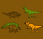 Dibujo Dinosaurios de tierra pintado por MARC