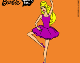 Dibujo Barbie bailarina de ballet pintado por vfsxstewu35e