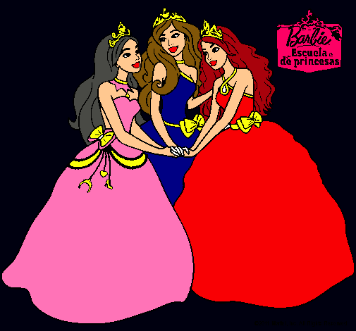 Barbie y sus amigas princesas