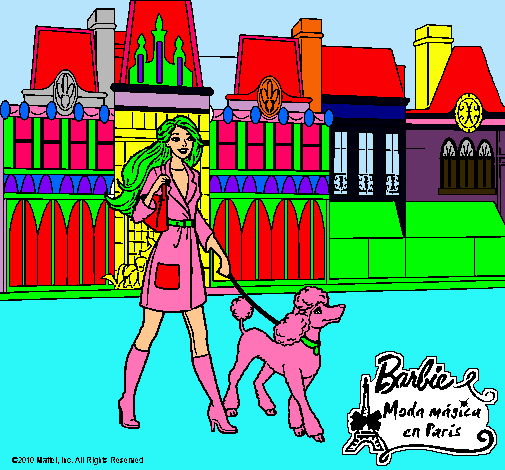 Barbie y su perrita