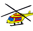 Dibujo Helicóptero  pintado por ytrdsa
