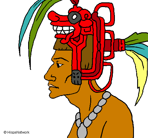 Dibujo Jefe de la tribu pintado por Extrellita