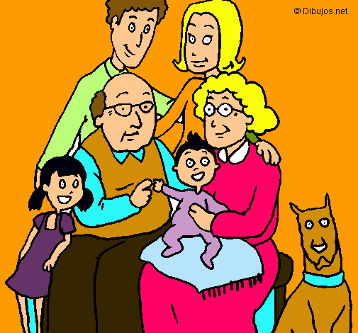 Dibujo Familia pintado por tikiss