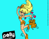 Dibujo Polly Pocket 14 pintado por syleira