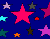 Dibujo Estrellas 4 pintado por Sabryyyyy