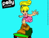 Dibujo Polly Pocket 7 pintado por pedorretina