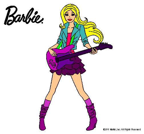 Barbie guitarrista