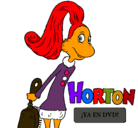 Dibujo Horton - Sally O'Maley pintado por quien