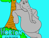 Dibujo Horton pintado por anniella
