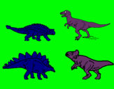 Dibujo Dinosaurios de tierra pintado por DINOREY