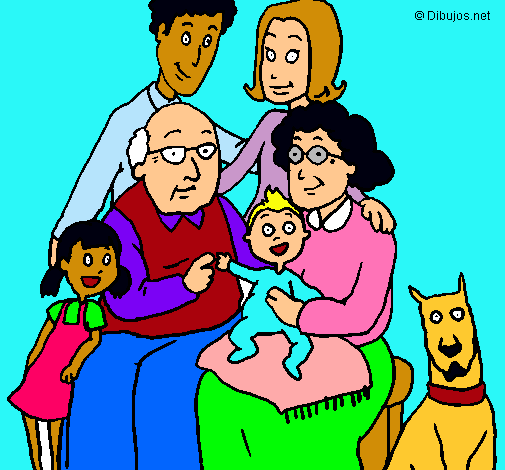 Dibujo Familia pintado por lVale23