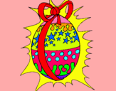 Dibujo Huevo de pascua brillante pintado por -mixi-