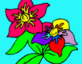 Dibujo Flores pintado por JayJay02