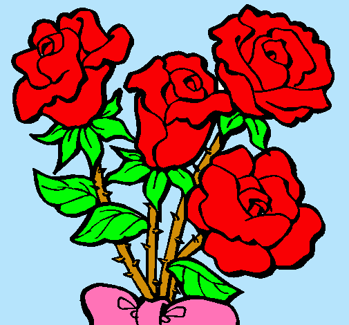 Ramo de rosas