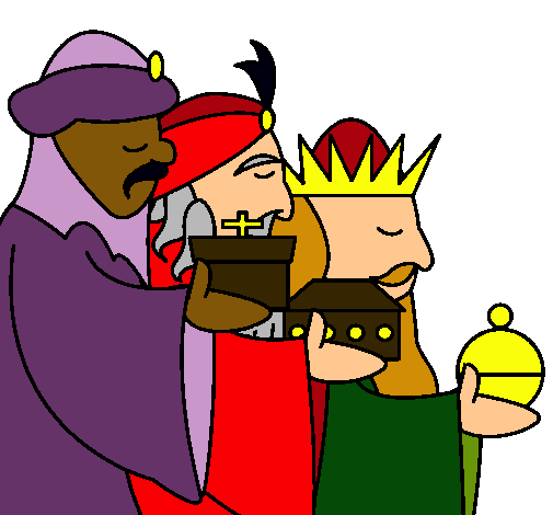 Dibujo Los Reyes Magos 3 pintado por grp20