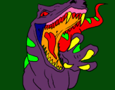 Dibujo Velociraptor II pintado por jorge7888