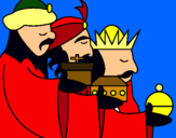 Dibujo Los Reyes Magos 3 pintado por ceduardo
